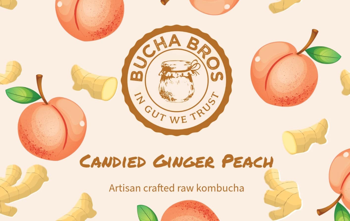 Candied Ginger Peach